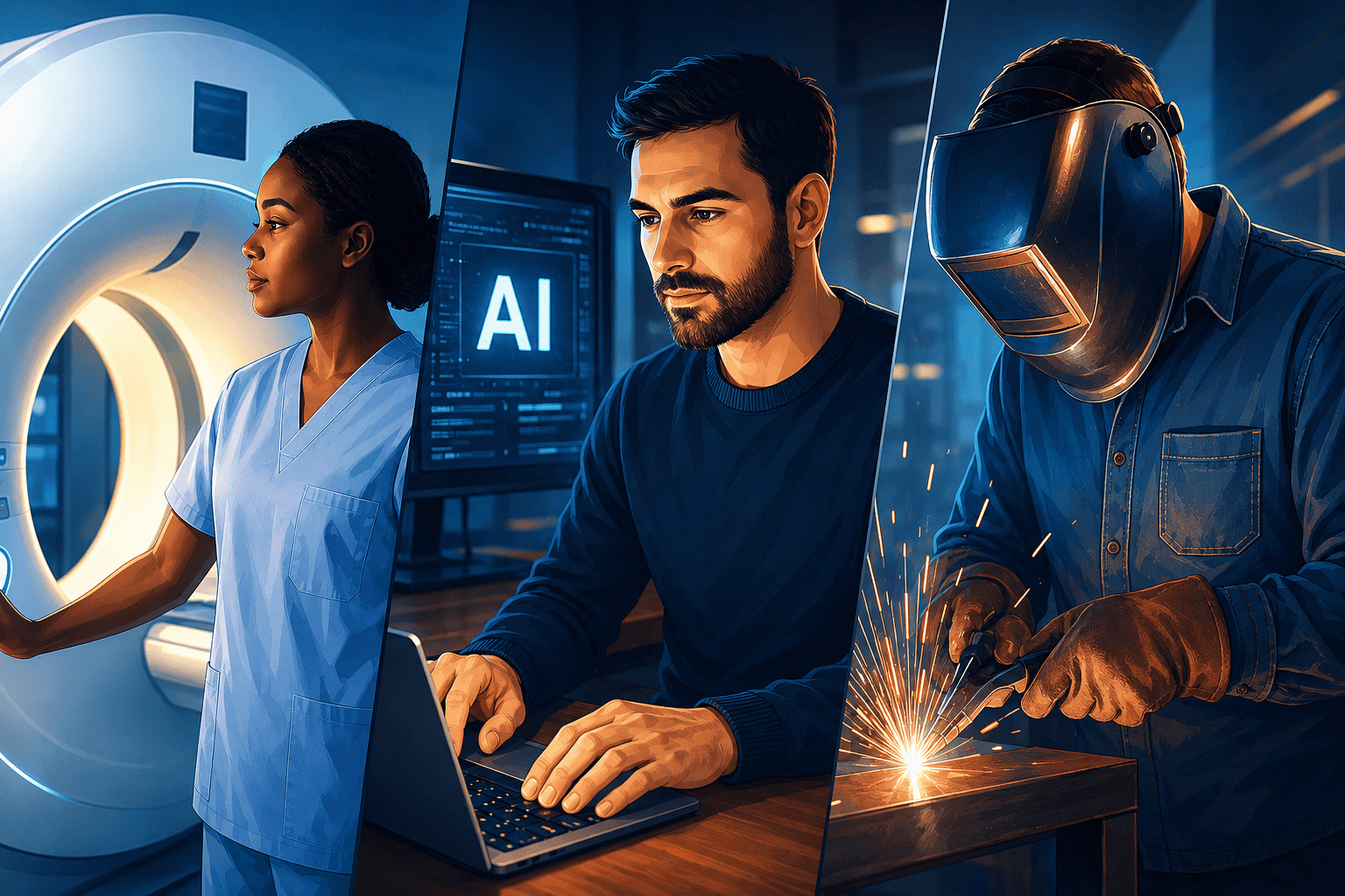 Job certification programs for healthcare, technology, and skilled trades professionals