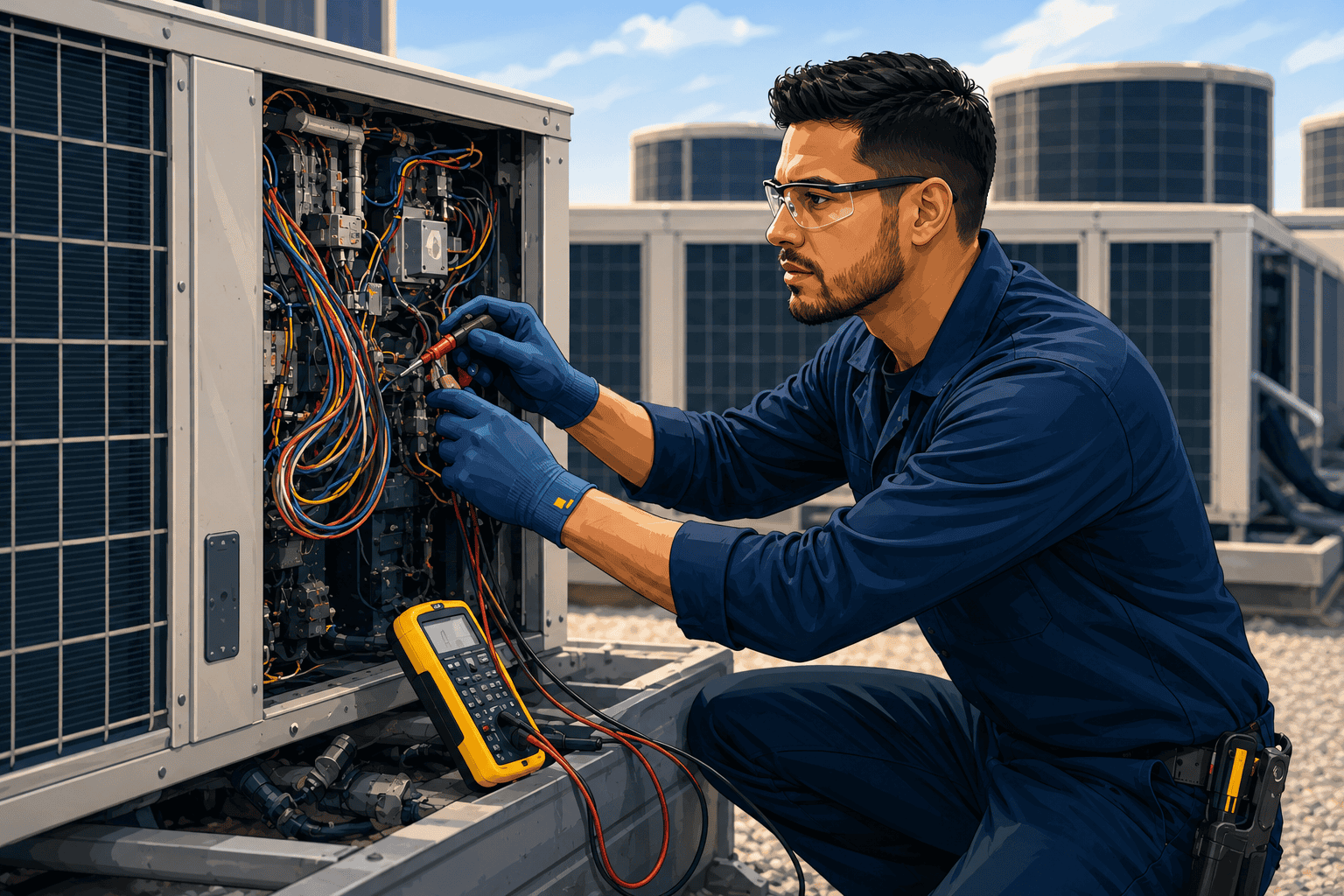 Skilled Trades Certifications for HVAC and electrical technicians